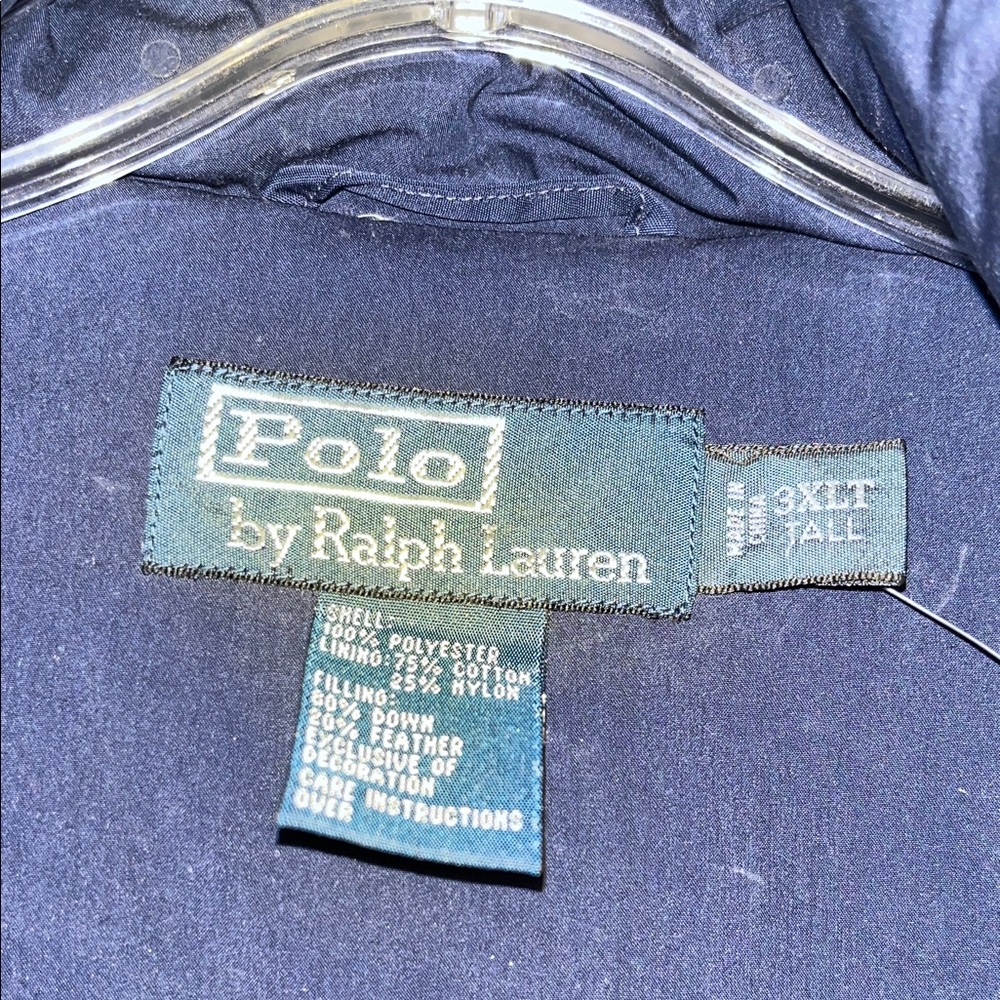 Polo by Ralph Lauren Navy Down Puffer Parka - Picture 4 of 6
